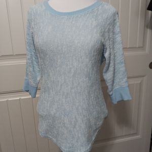 Women's Apt. 9 Blue Size Medium Knit Sweater